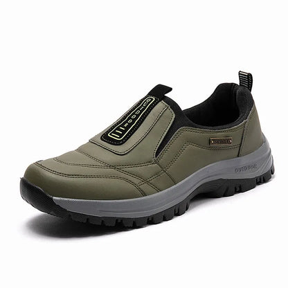MEN'S EXTENDED WIDTH FOOT COMFORTABLE SNEAKERS WITH ARCH SUPPORT AND SHOCK ABSORPTION