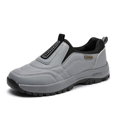 MEN'S EXTENDED WIDTH FOOT COMFORTABLE SNEAKERS WITH ARCH SUPPORT AND SHOCK ABSORPTION