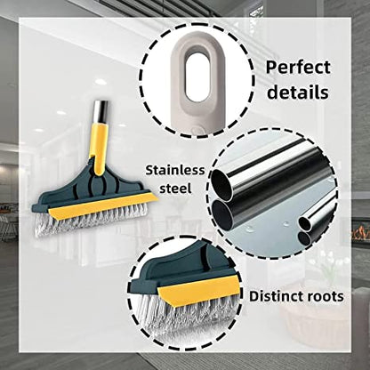 2 In 1 Scrub Cleaning Brush with Soft Scraper
