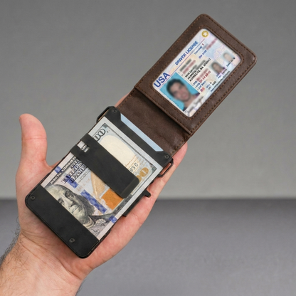 Genesis® Minimalist Wallet - Maximum Capacity. Minimal Footprint.