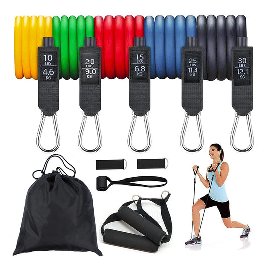 Genesis resistance band training set with handles