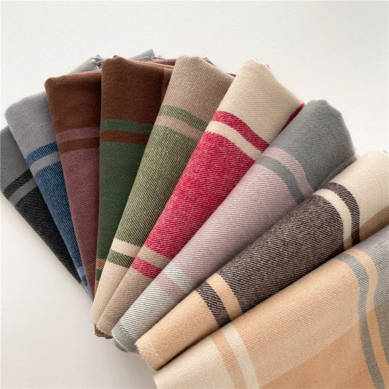 Blanket scarf colour range