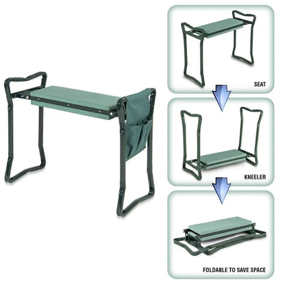 Garden kneeler frame detail