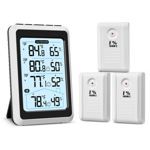 Genesis wireless indoor and outdoor thermometer