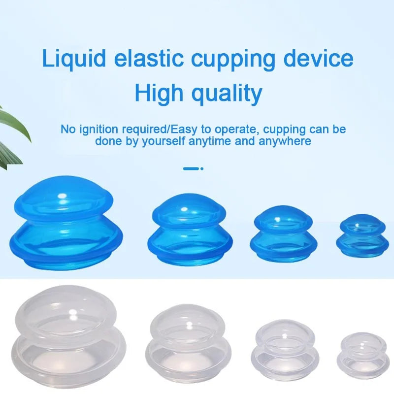 Genesis silicone cupping therapy set